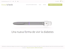 Tablet Screenshot of insulclock.com